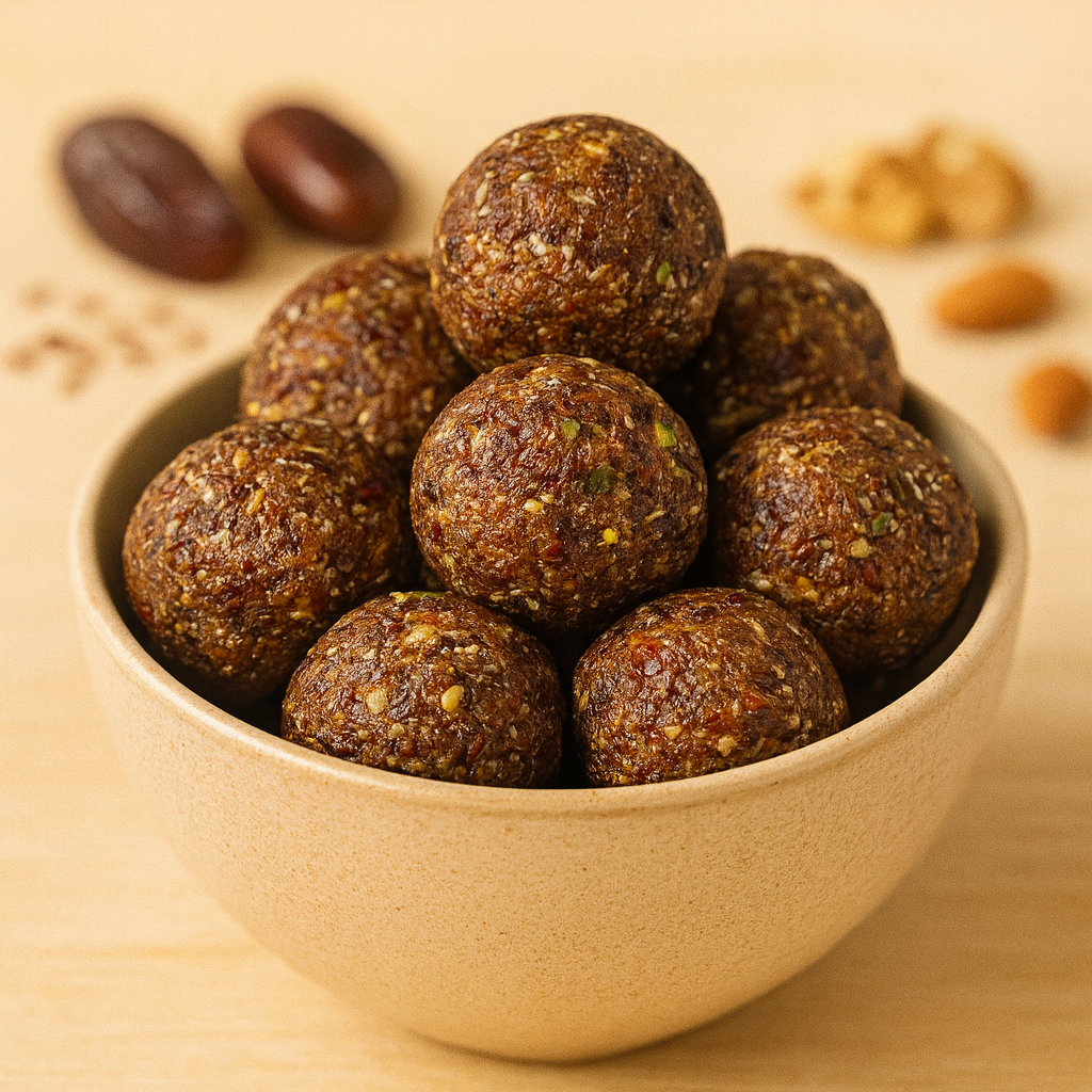 Khajoor ka Laddoo – Natural Date & Nut Laddoos